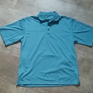 Pebble Beach Performance Mens Sm Golf Polo Shirt.